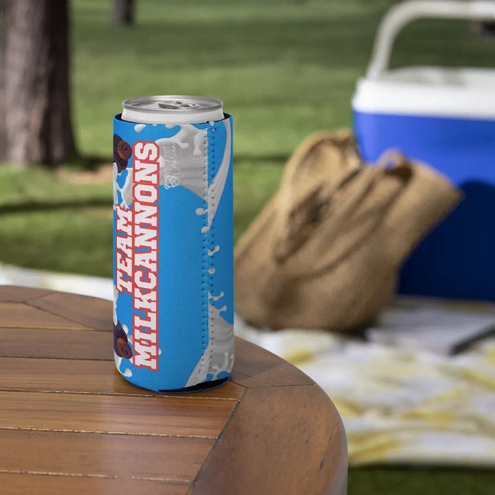 Team MilkCannons Slim-Coozie product image (2)