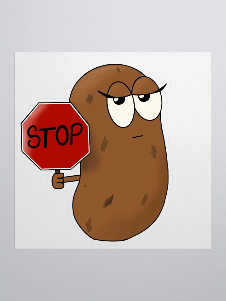 Stop Potundant Sticker product image (1)
