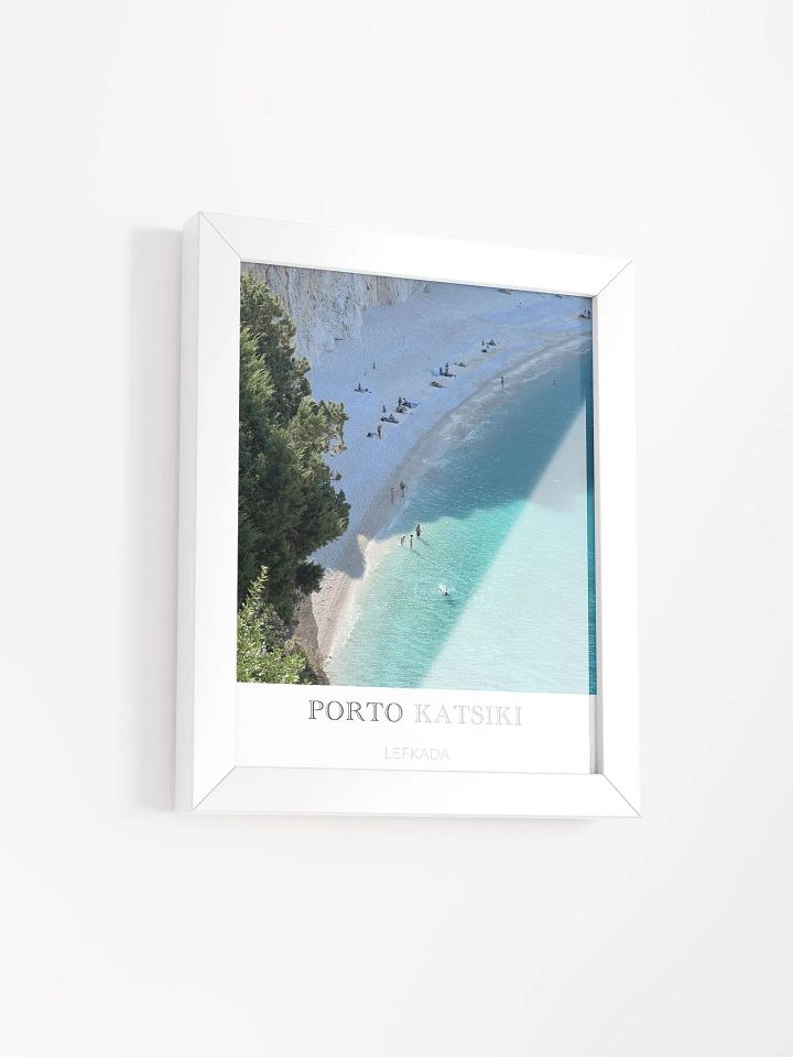 Porto Katsiki Greece - Framed High-Quality Matte Poster product image (2)