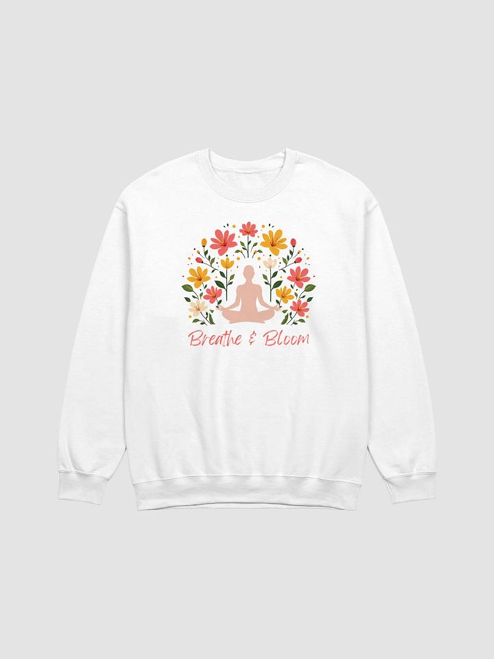 Breathe & Bloom Yoga Crewneck product image (3)