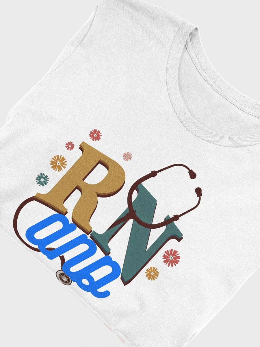 RN and Proud Mom Stethoscope T-Shirt product image (10)