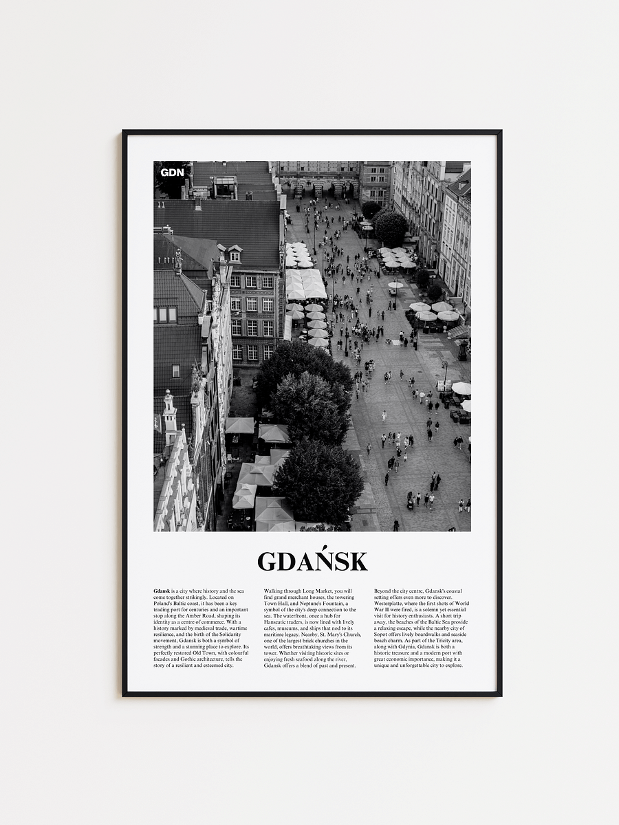 Gdansk 03 Newspaper Poster product image (1)