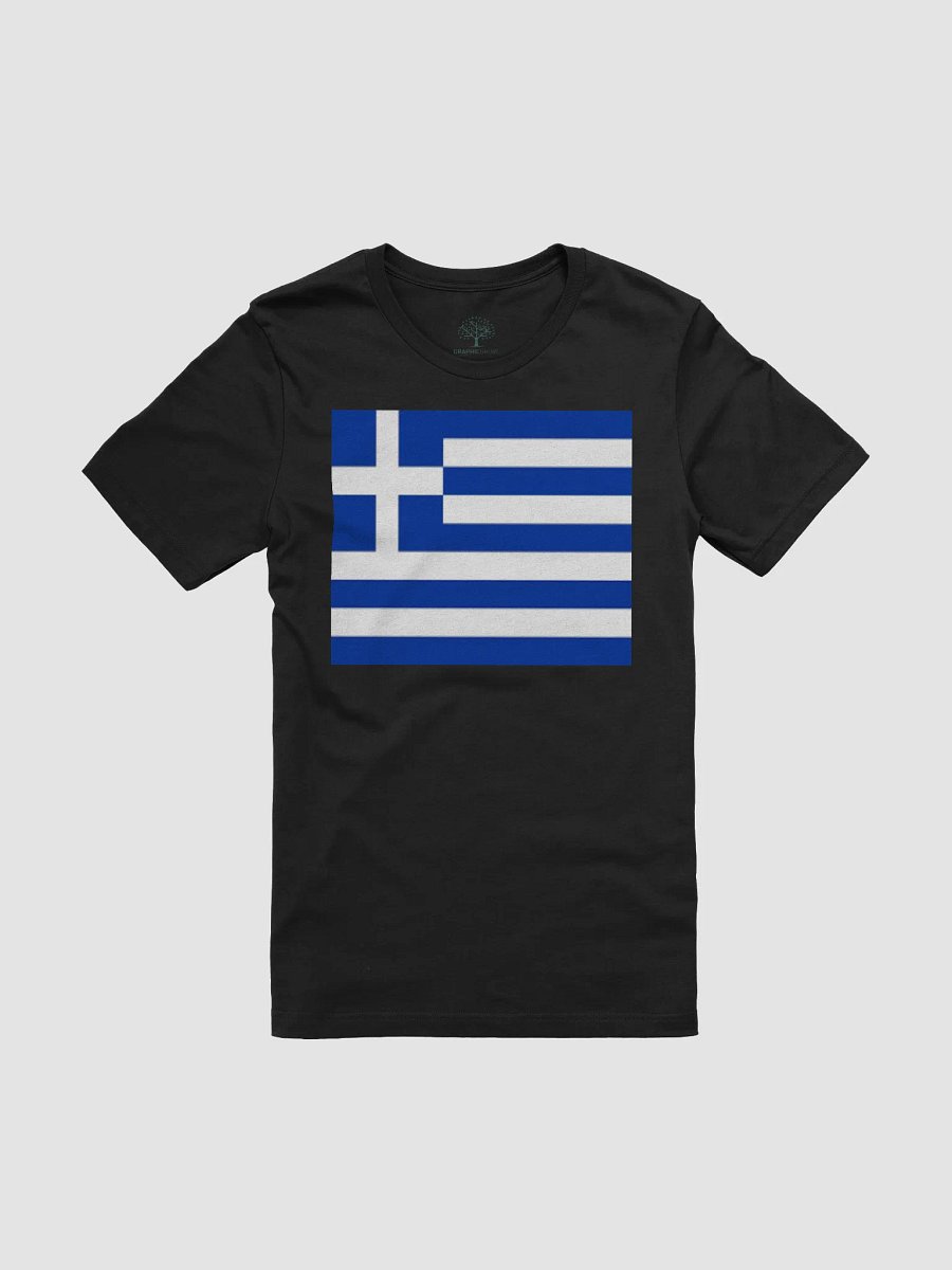 Exclusive Unisex Greece Flag Graphic Tee by Graphic Grove product image (3)