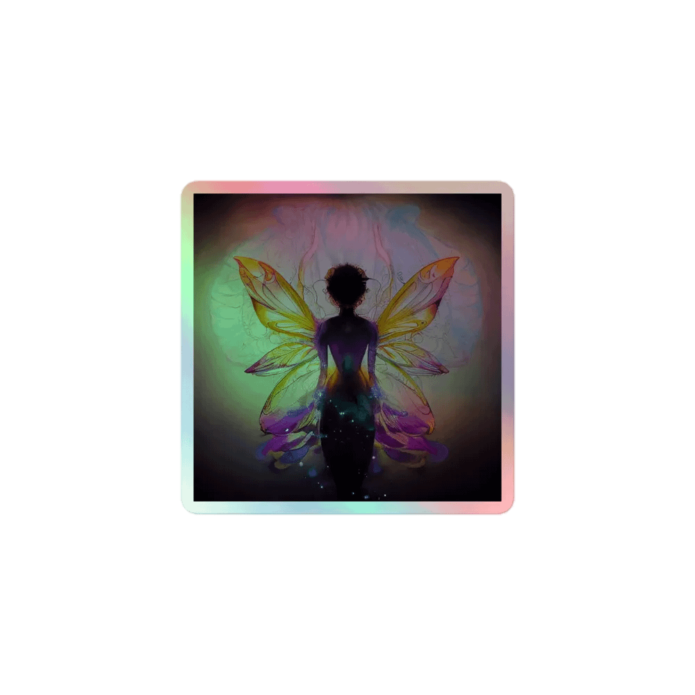 Enchanting Holographic Fairy Wings Sticker Set product image (1)