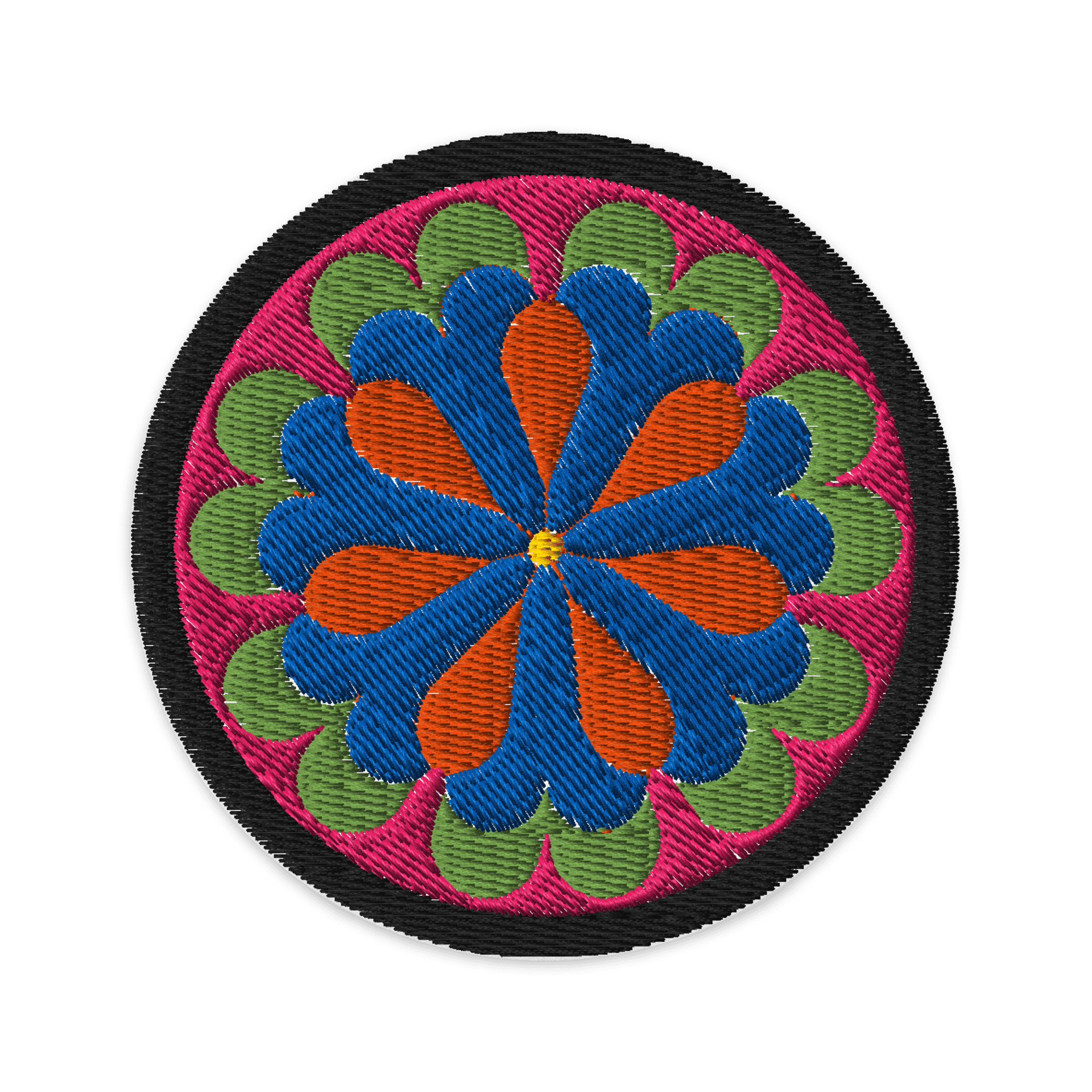 Indian Mural Fusion Embroidered Patch product image (1)
