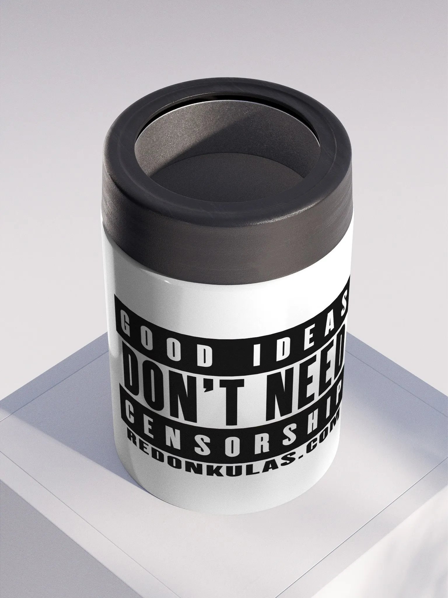 Good Ideas Don't Need Censorship - Koozie product image (2)