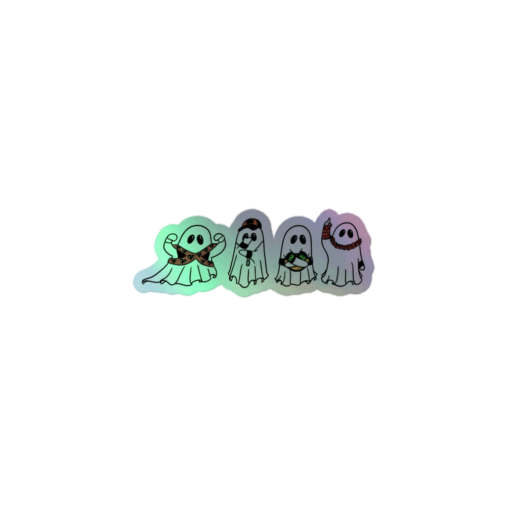 Acknowledge The Legends, Boo Holographic Stickers product image (1)
