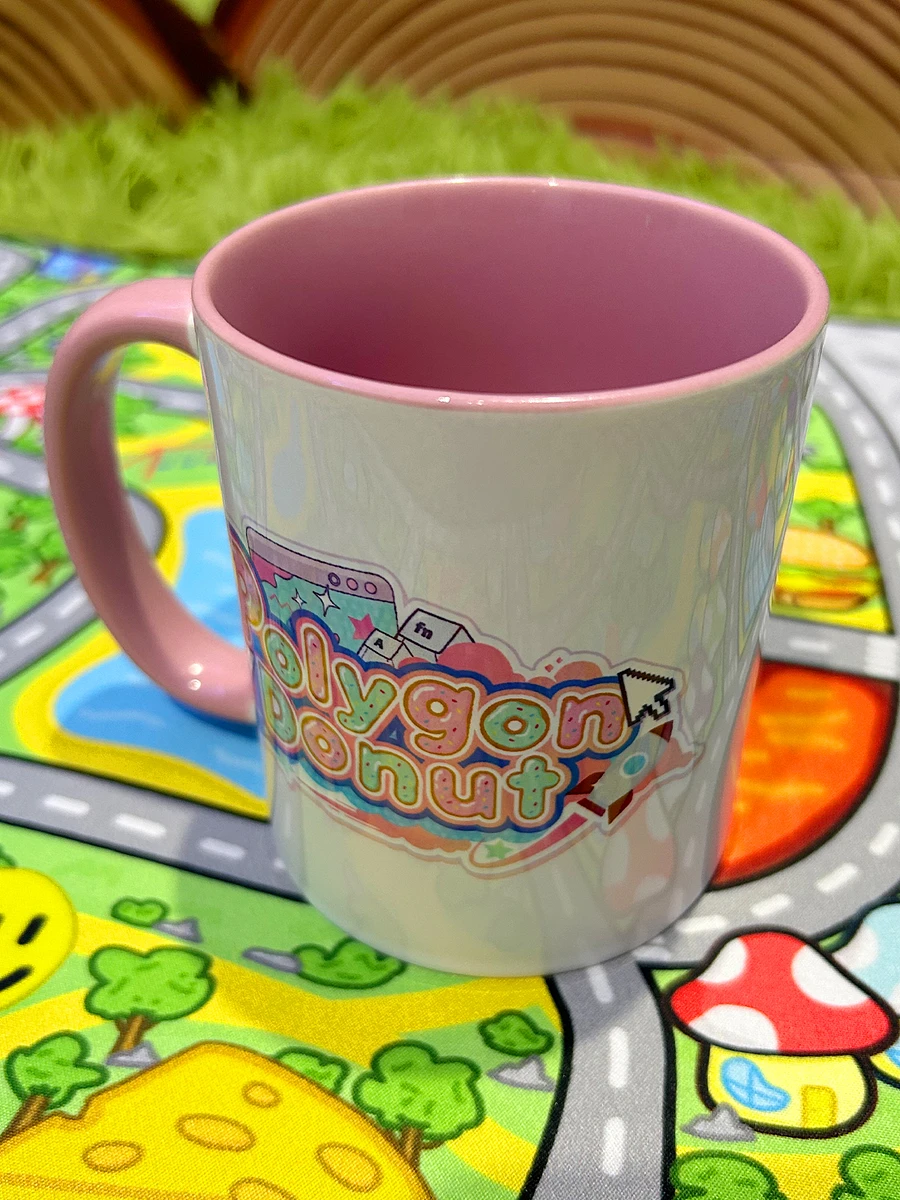 Polygon Donut Logo Colored Mug product image (4)