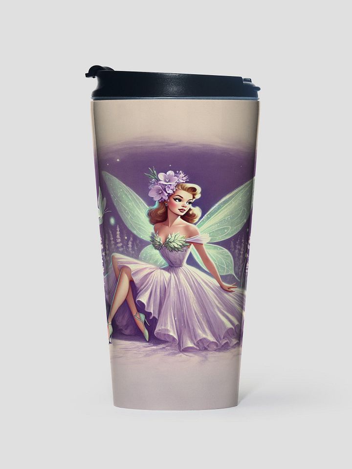 Enchanted Lavender Fairy Stainless Steel Travel Mug product image (1)