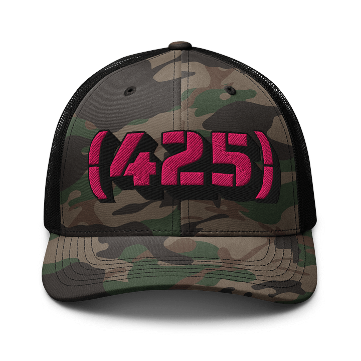 425 Camo Trucker Hat product image (1)