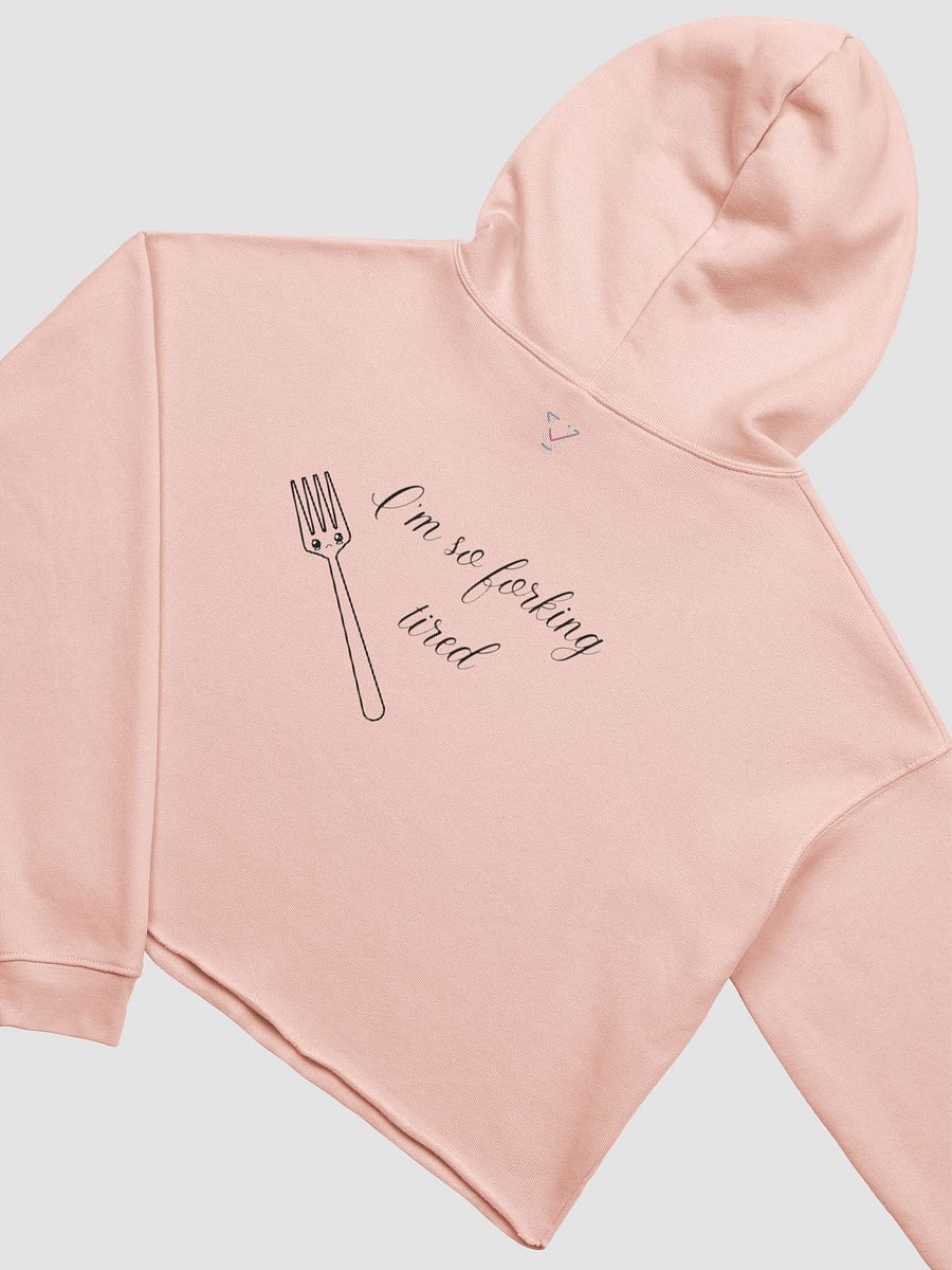 Sporking Tired Crop Hoodie product image (4)