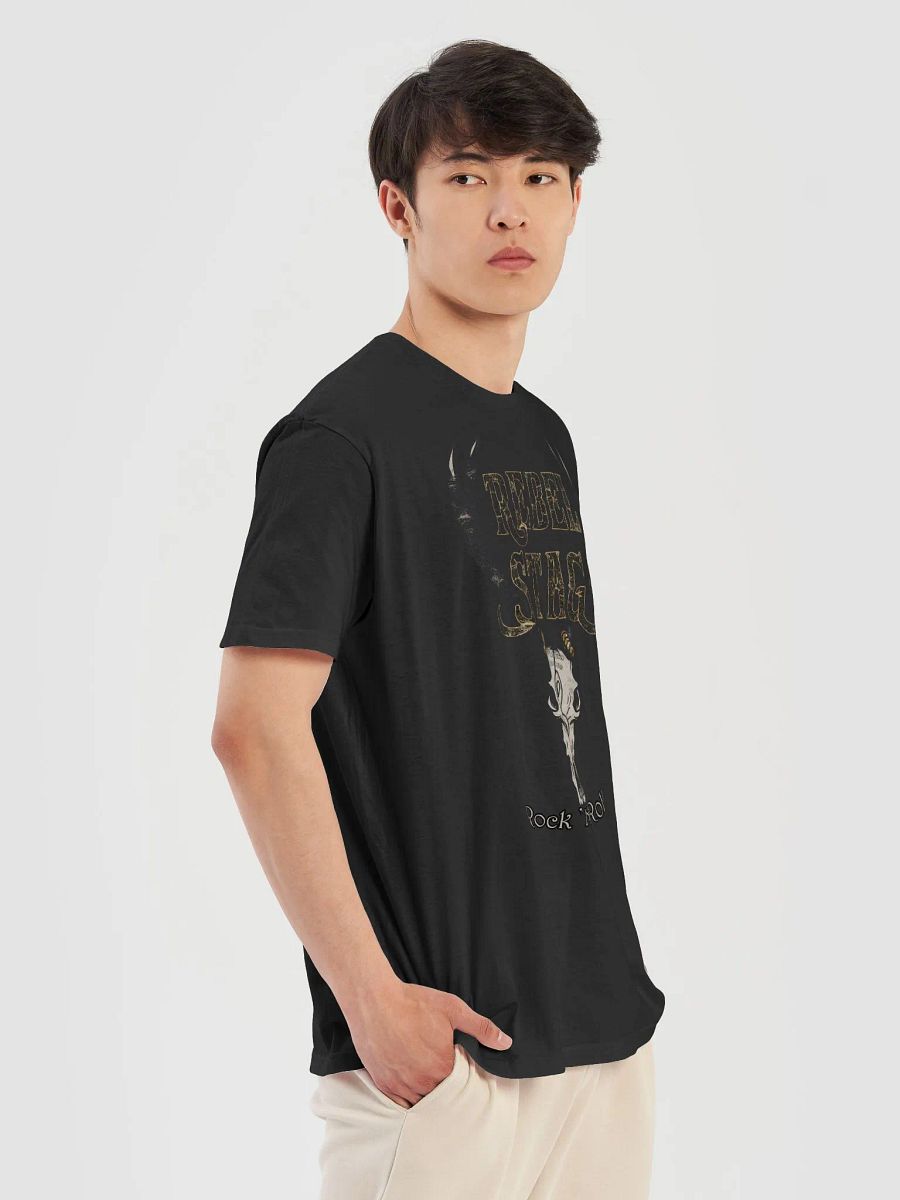 Rebel Stag Rock N Roll Skull Soft Tee product image (23)