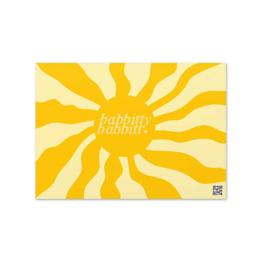 Special Mum sunburst retro landscape greetings card product image (4)