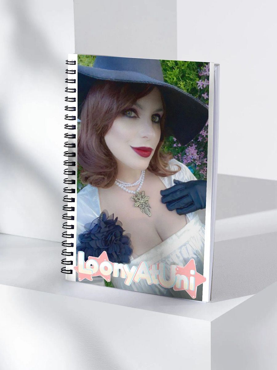 Loony Dimitrescu notebook (Yikes Forever Claire Redfield logo on back!) product image (4)