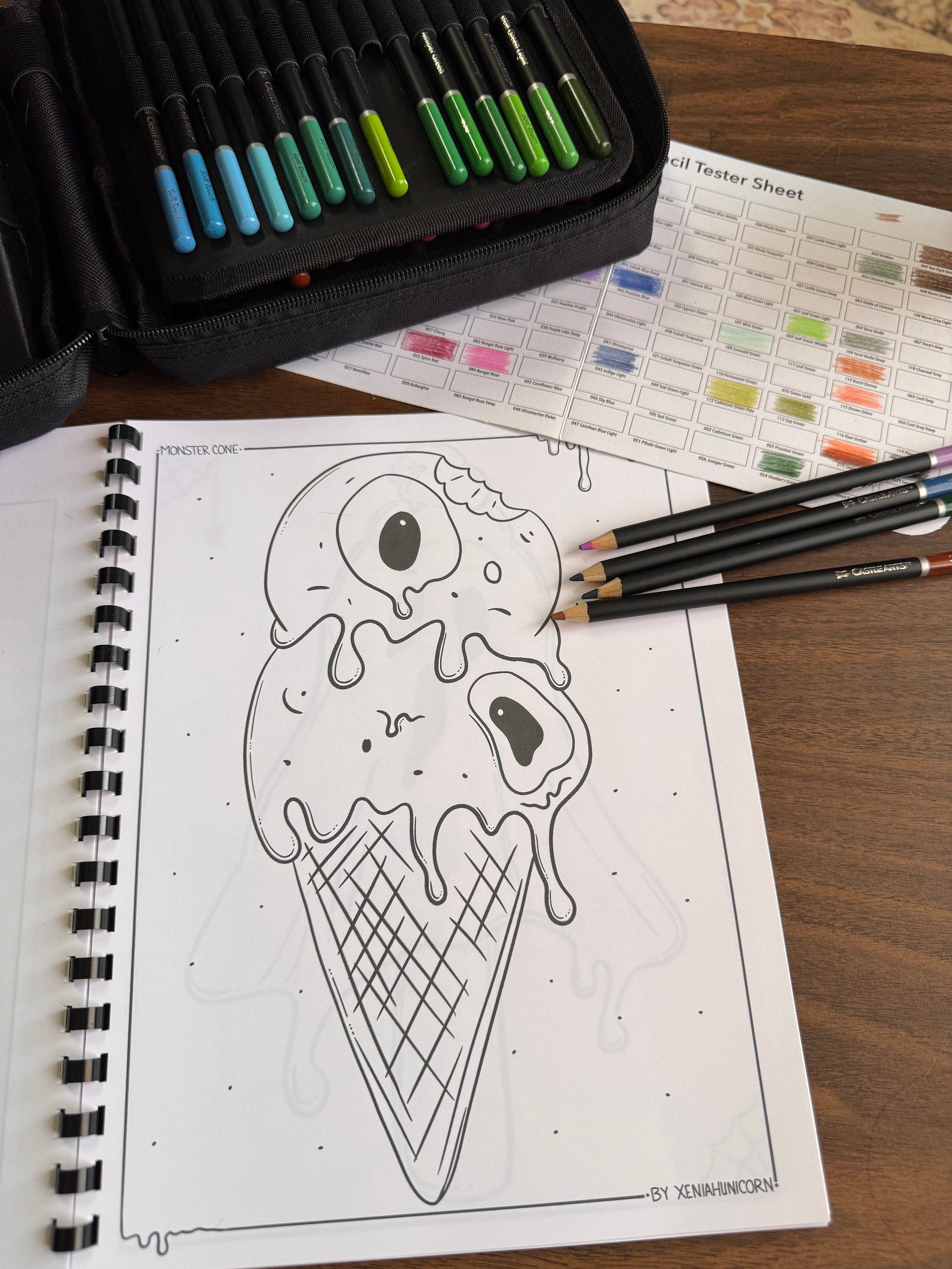 Summerween S'cream Coloring Book product image (6)