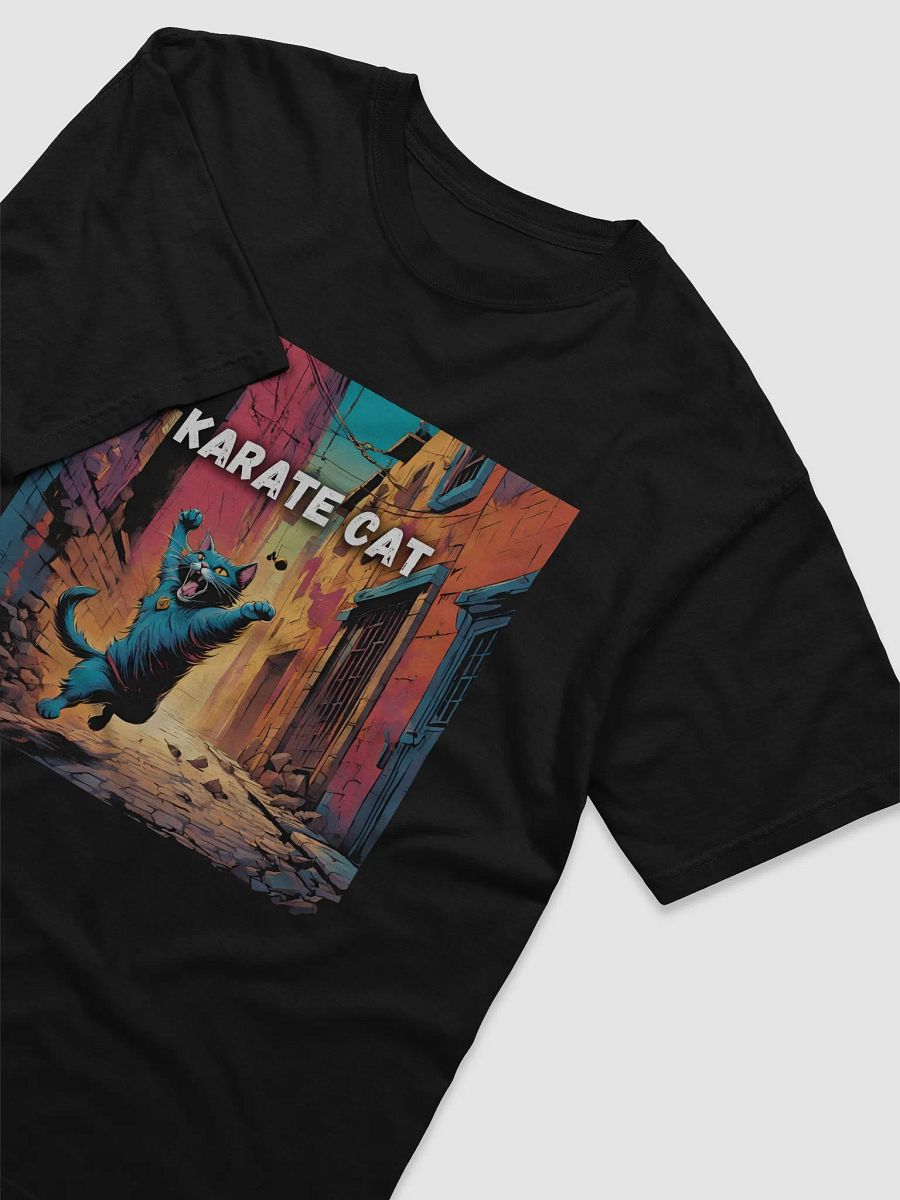 Karate Cat in Action T-Shirt product image (3)