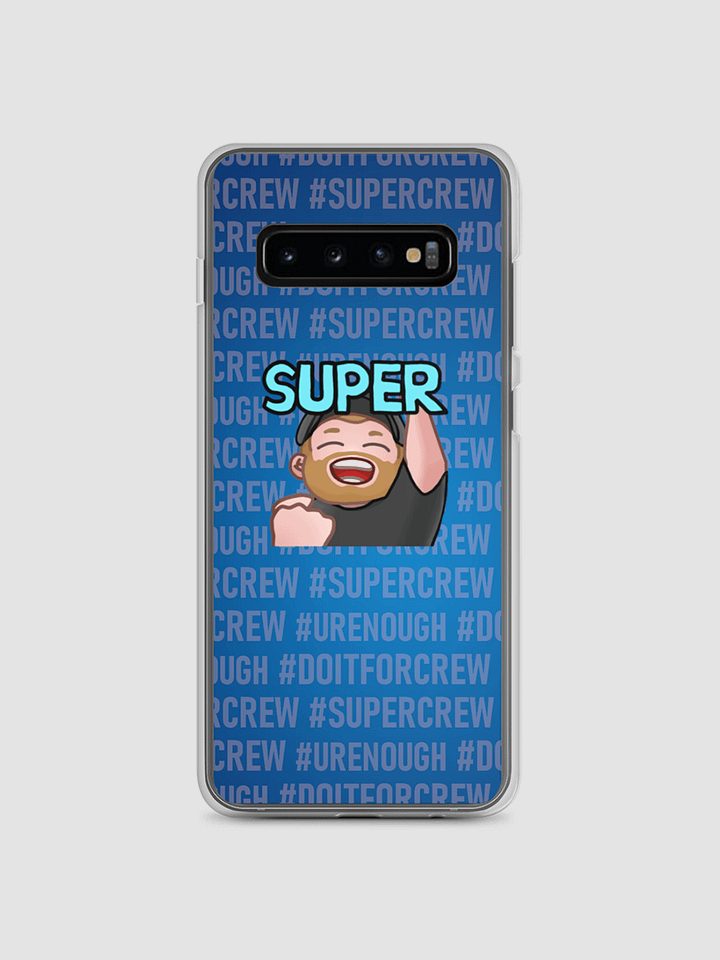 Super - Blue Clear Case for Samsung® product image (1)