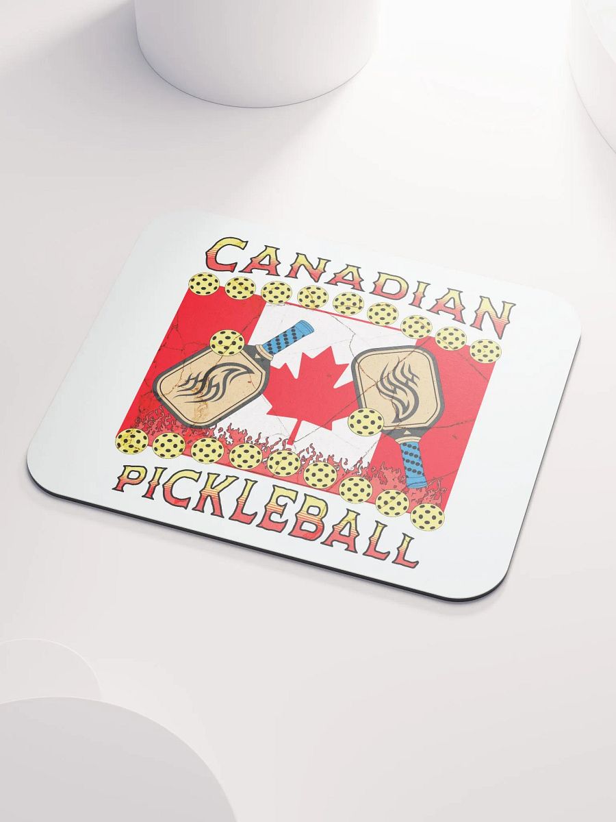 Canadian Flag Pickleball Classic Mouse Pad product image (3)