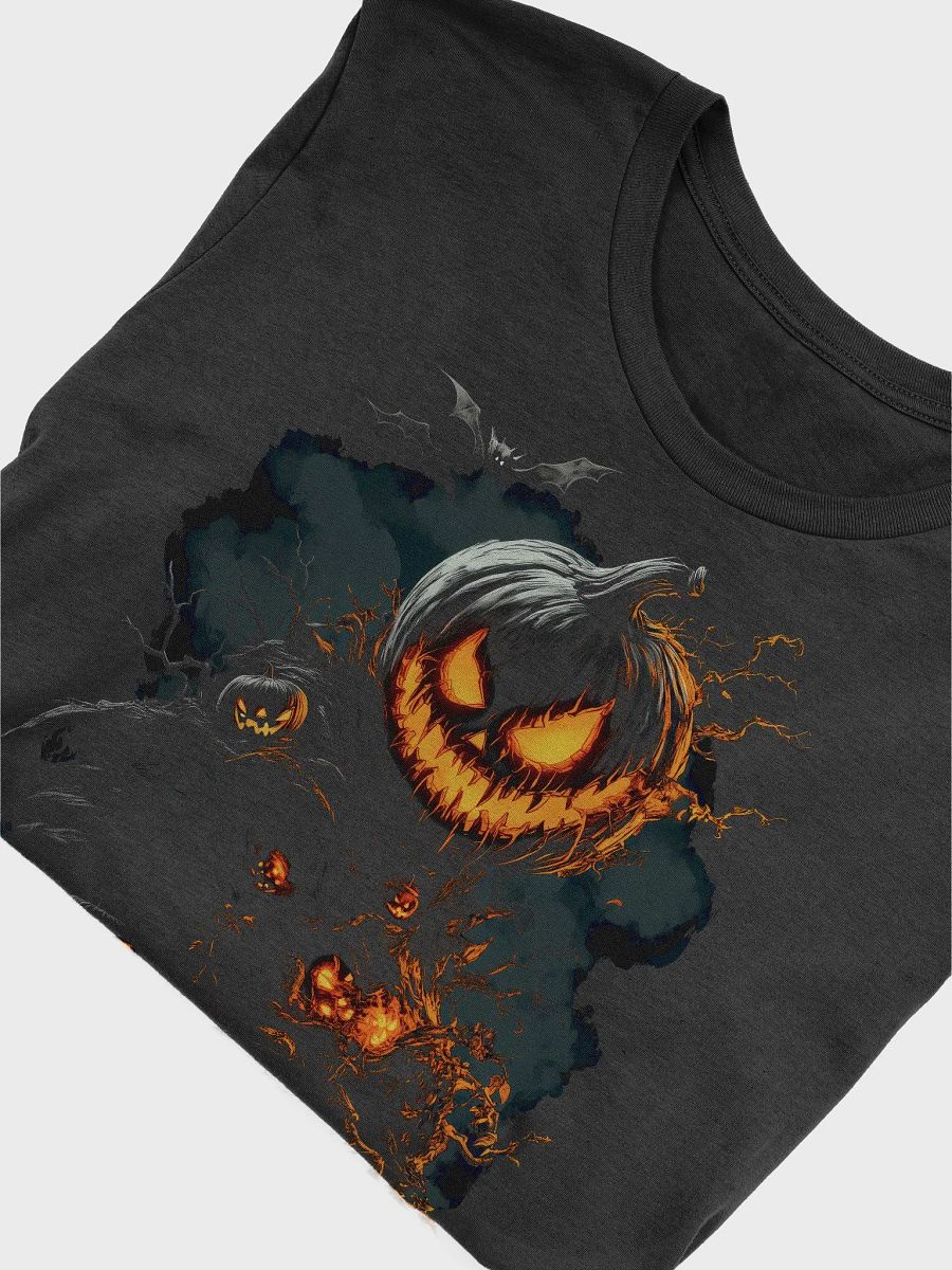 Fiery Pumpkin Reaper T-Shirt product image (5)