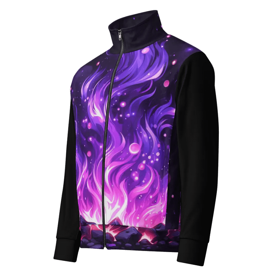 Mystical Flames Recycled Track Jacket | Ai Design product image (1)