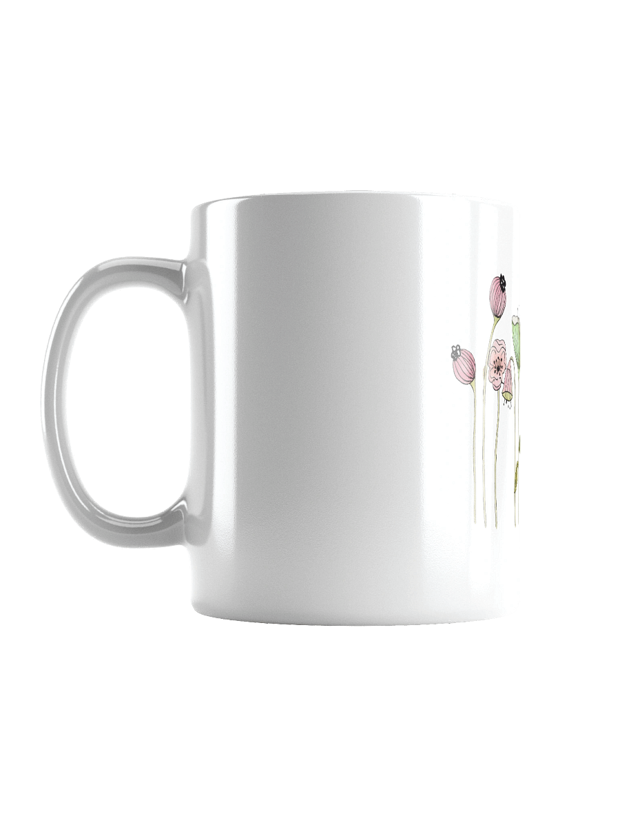 Delicate Watercolor Flower Ceramic Mug product image (2)
