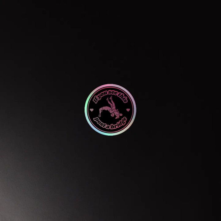 Post a Bridge Holo Sticker product image (4)