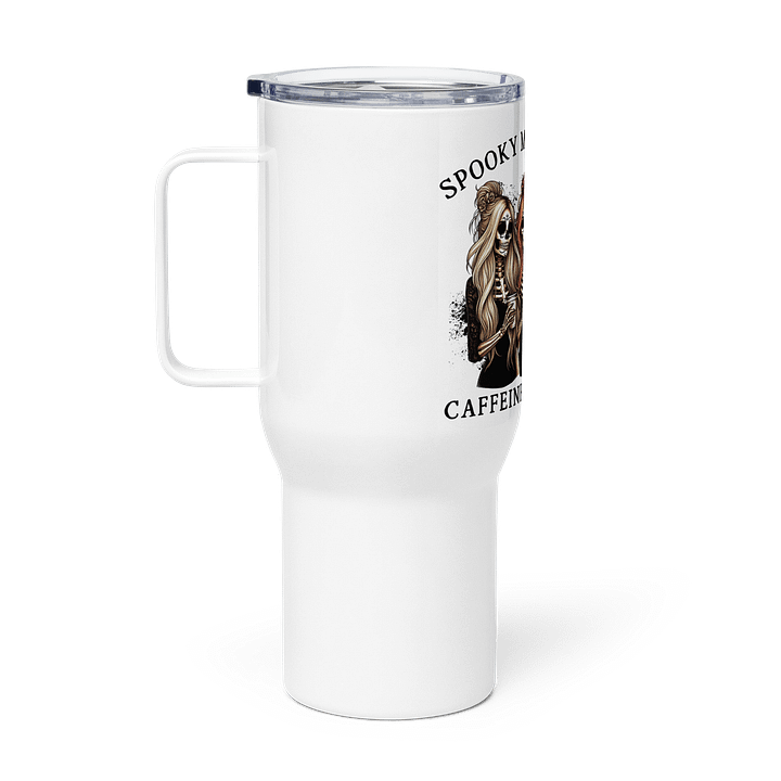 Day of the Dead Travel Mug with Stylish Skeleton Design product image (1)