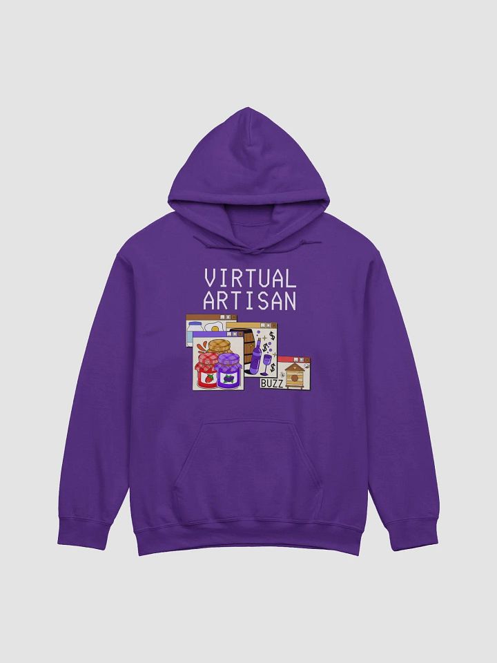 Virtual Artisan Hoodie - White Text product image (29)
