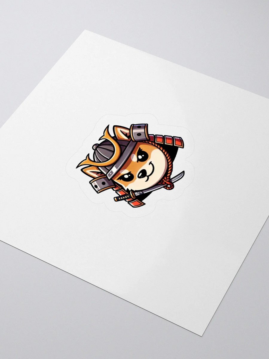 Nova Samurai Inu Kiss Cut Sticker product image (3)