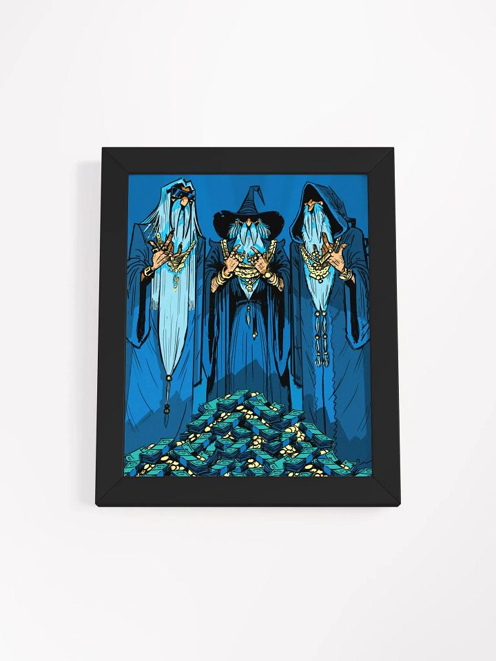 Framed Wizard poster product image (2)