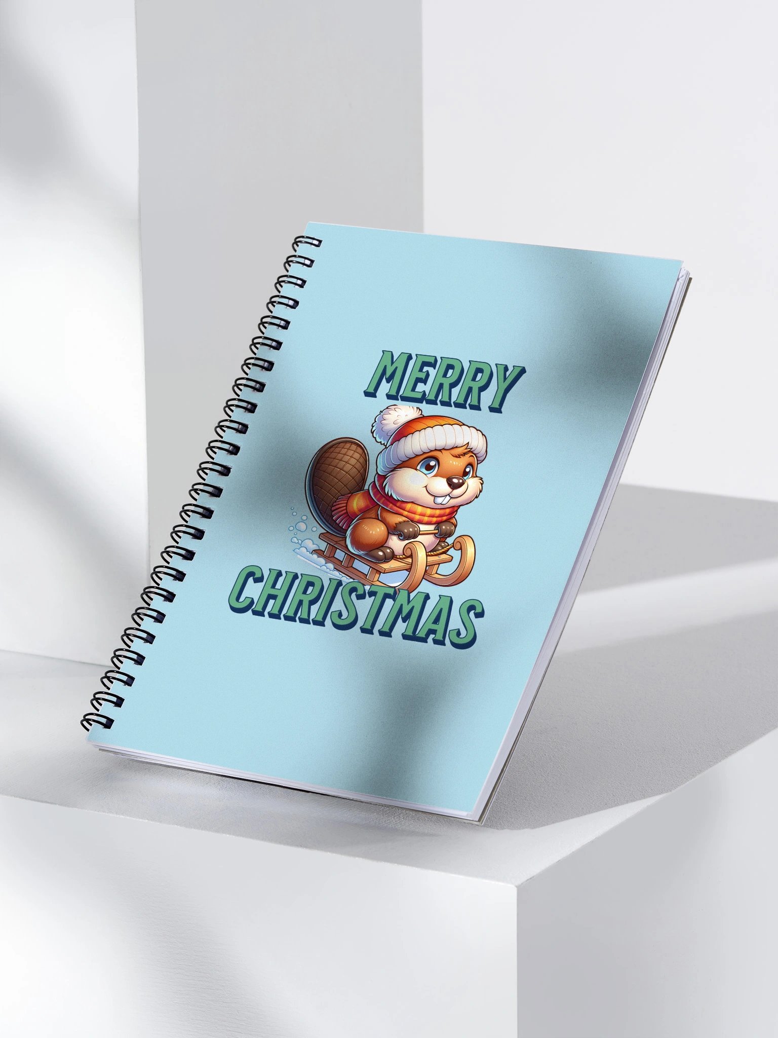 Merry Christmas Sled Adventure Notebook product image (3)