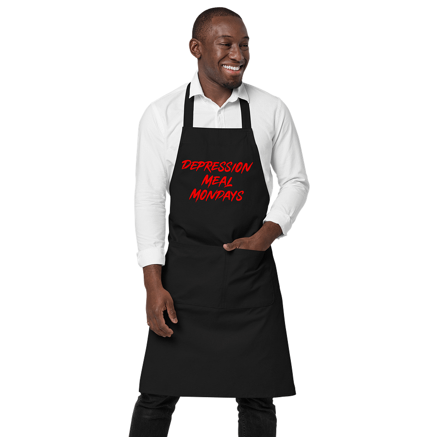 Depression Meal Mondays Apron product image (1)