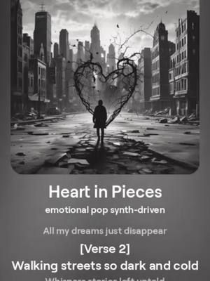 Heart In Pieces by TDS Music #TDSmusic #Heartinpieces #synthpop #pop #music #song #new #indiemusic #tiktok #foryou #foryoupage