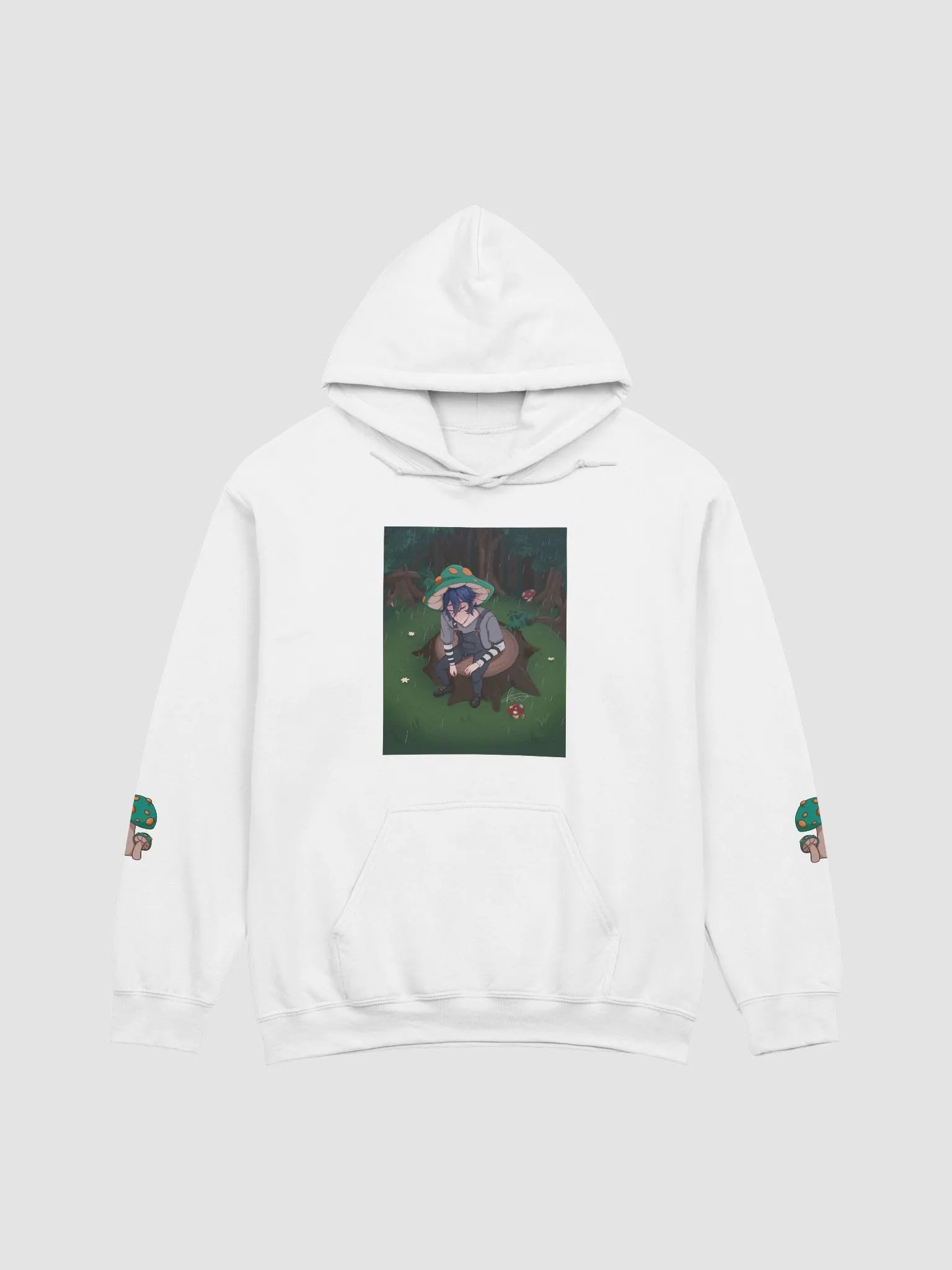 Warped Mushroom Hoodie product image (1)