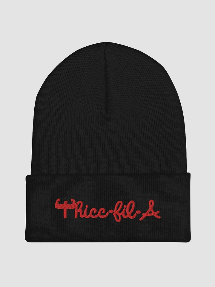 Thicc-fil-A Cuffed Beanie product image (1)