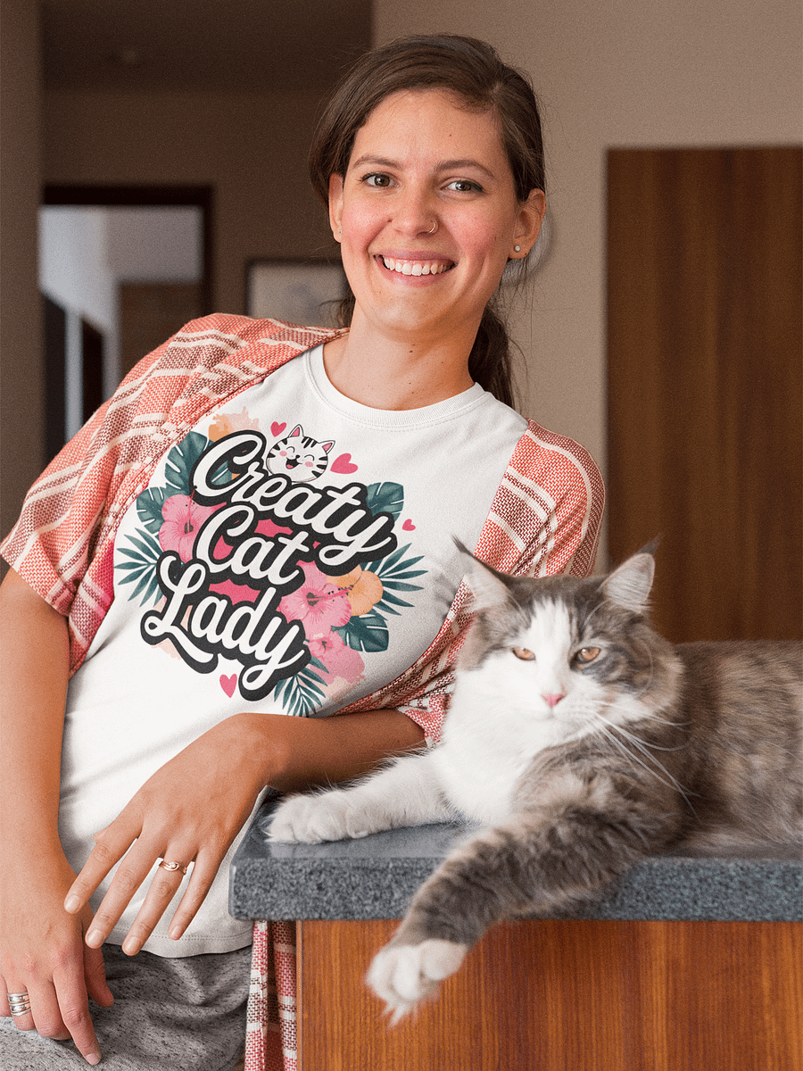 Creaty Cat Lady Tee product image (12)