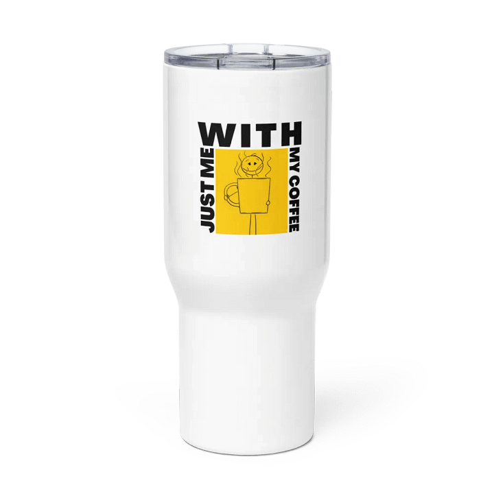 Smile On the Go - Large Coffee Mug Travel Companion product image (1)
