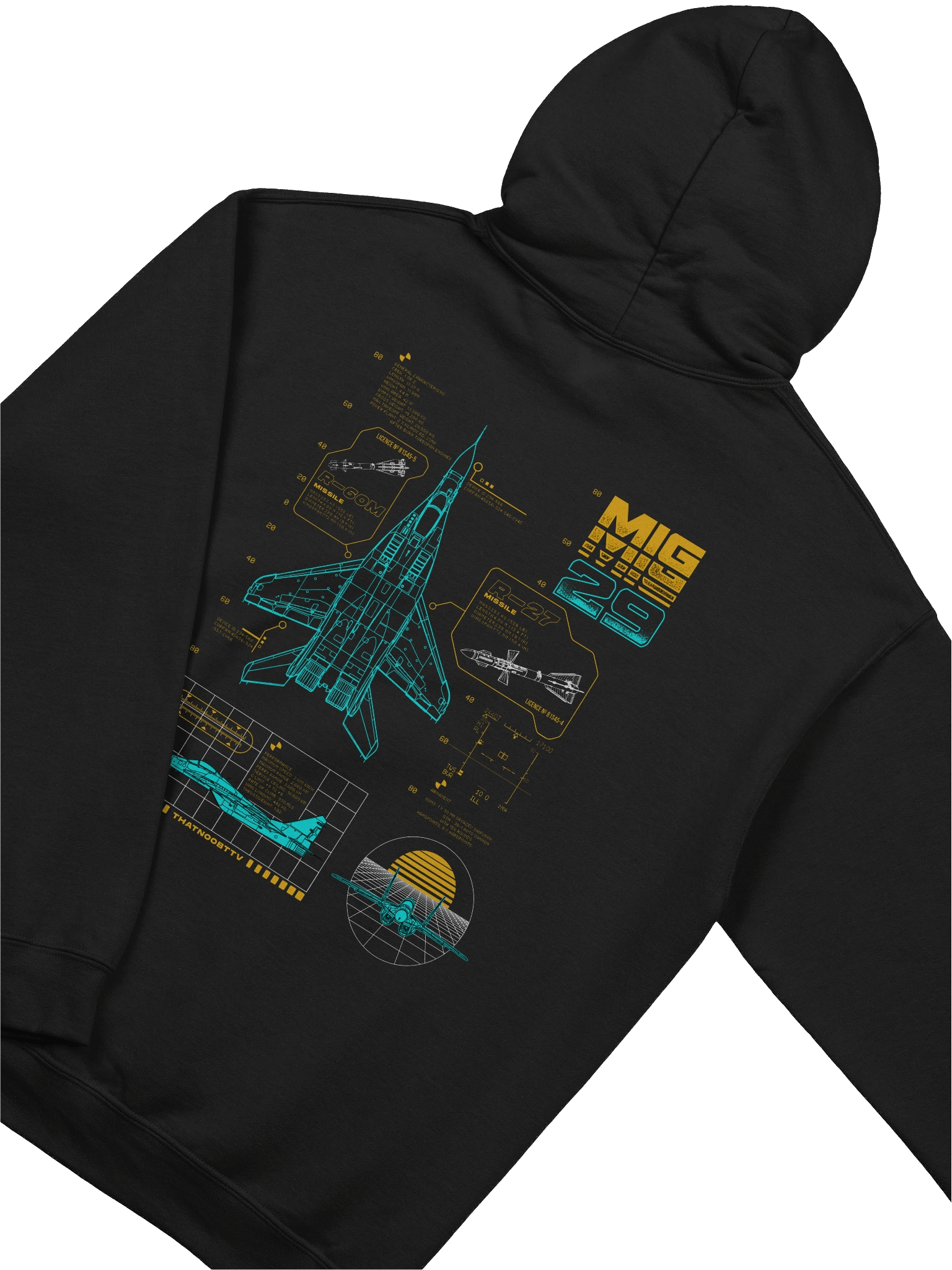 MiG-29 Tech Schematic Print product image (4)