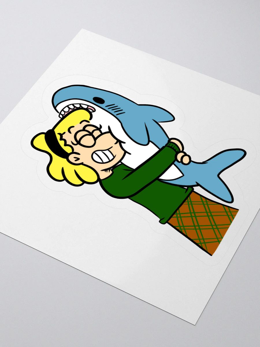 Tiff and Blahaj Sticker product image (7)