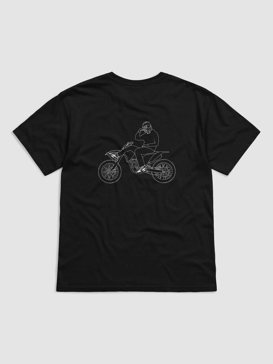 Bike and signature outline (White) Shirt product image (1)