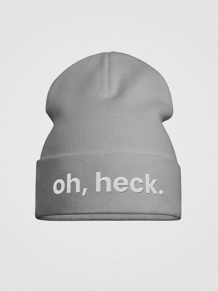 Otto Embroidered Oh Heck Knit Beanie product image (9)