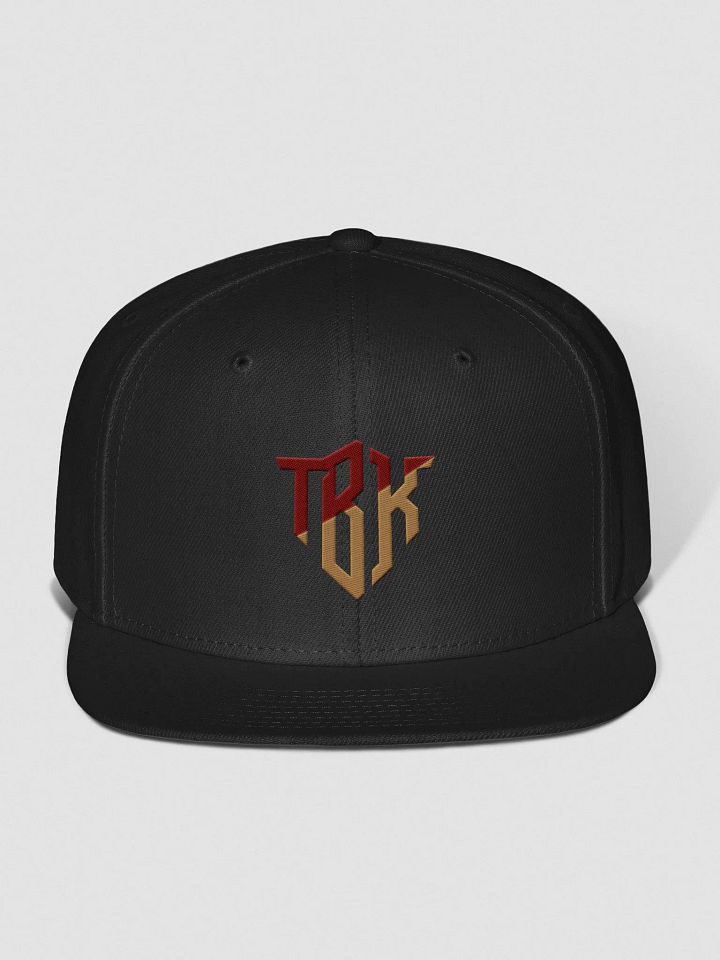 Red/Gold Logo Wool Snapback product image (1)