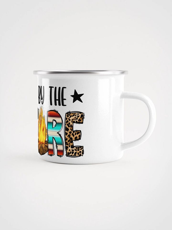 Life is Better by The Campfire Enamel Mug product image (1)