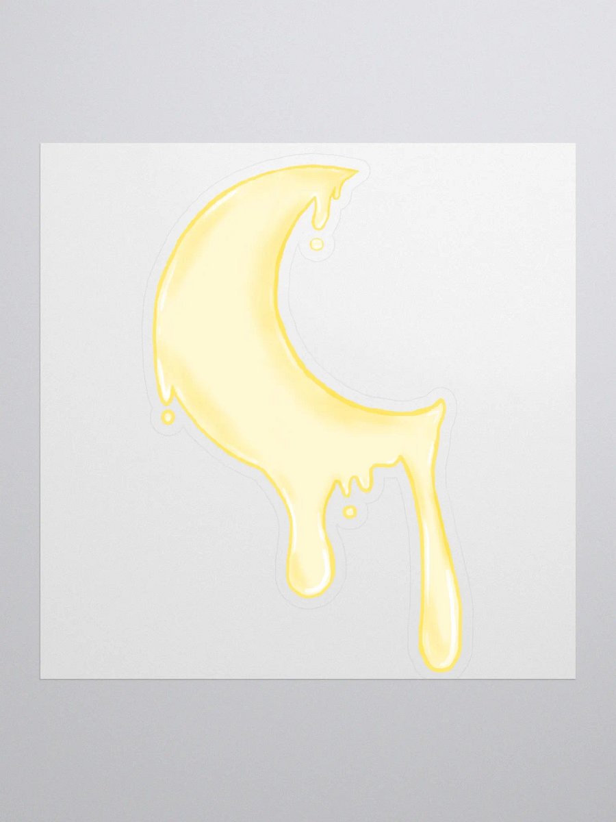 Drippy Moon Stickers product image (1)