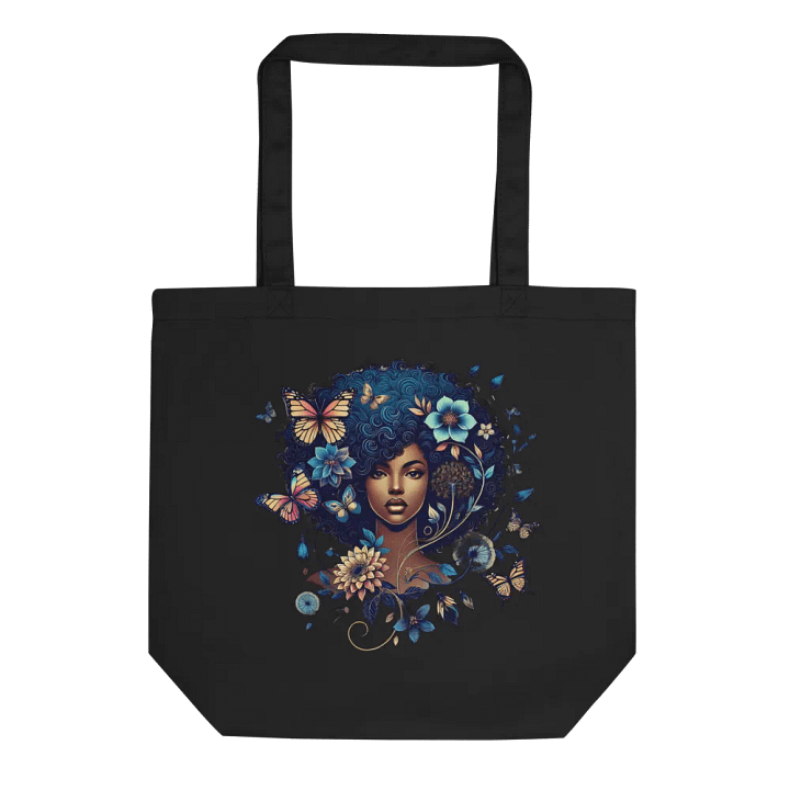 VEDENS Curly Floral Tote Bag product image (2)