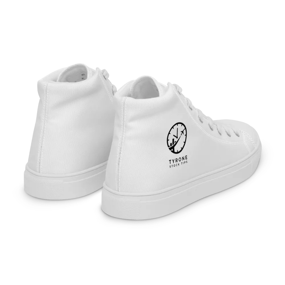 White Classic Canvas High Tops product image (7)