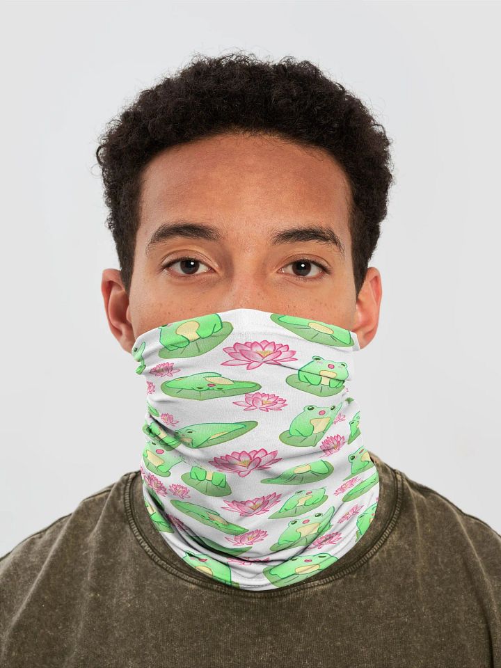 Kawaii Froggie Neck Mask product image (1)