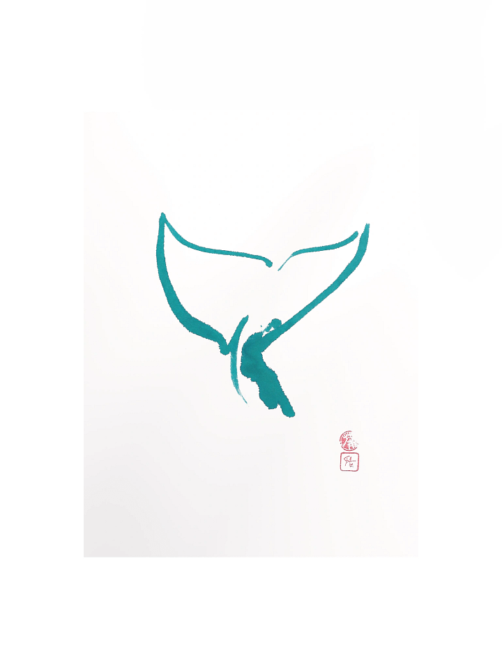 Whale Ink Poster product image (1)