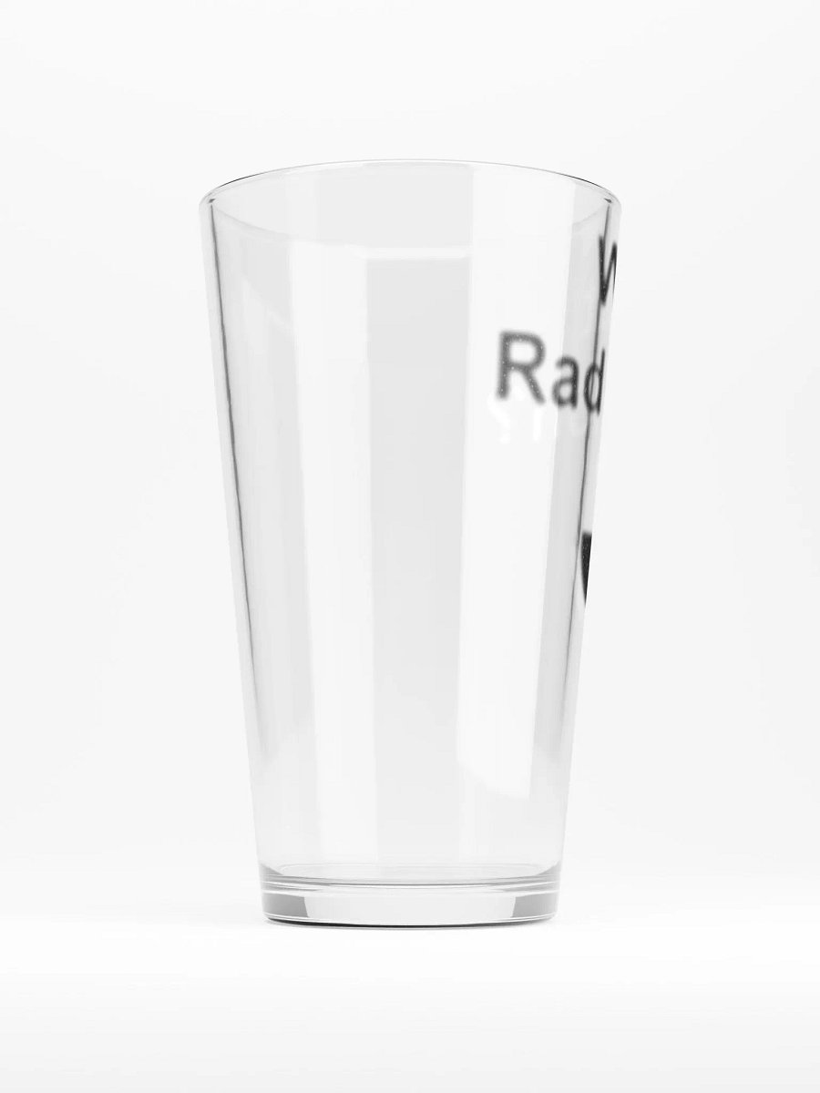 What Radiation? pint glass product image (3)