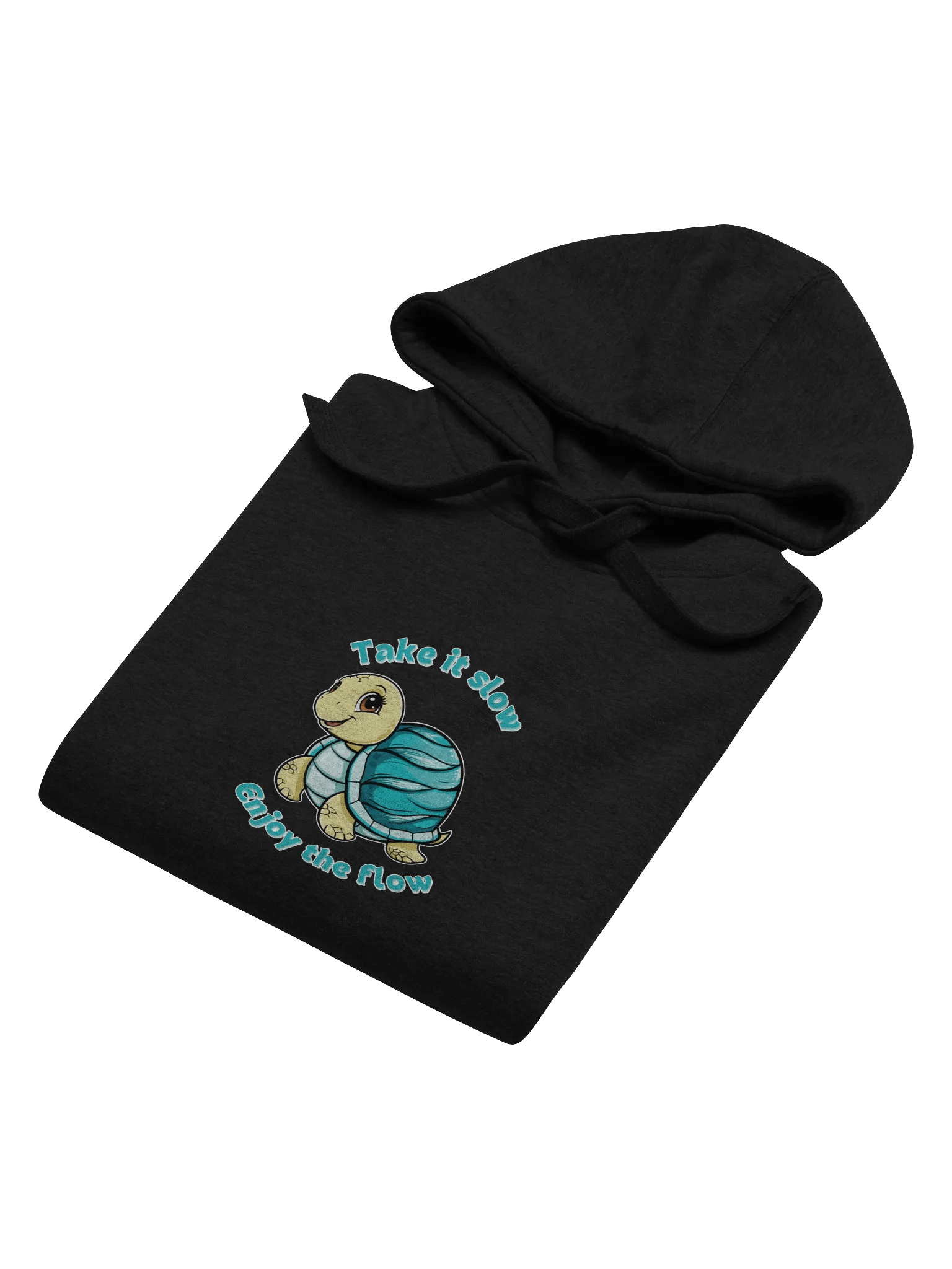 Slow Flow Turtle Unisex Hoodie product image (6)
